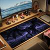 XXL Dark Dragon Large Mouse Pad Fantasy Magic Rune Neon Graphic Desk Mat Non-Slip Rubber Gaming Computer Keyboard Mouse Mats