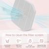 Reusable Filter Nail Dust Collector High Efficiency Cordless Portable Dust Suction  Home Nail Care