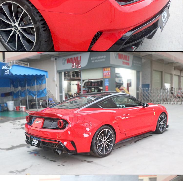 Carbon Fiber Rear Spoiler Wing for 2015-2020 Ford Mustang Trunk Lid