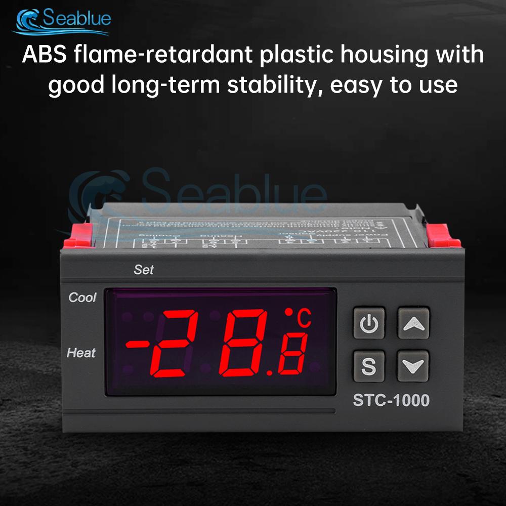 STC-1000 STC 1000 LED Digital Temperature Controller Thermostat Thermoregulator Incubator Heating Cooling 12V 24V 110V 220V