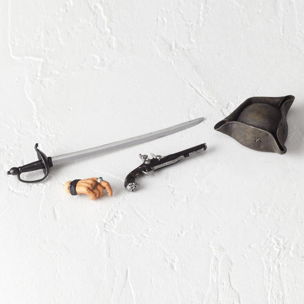 Revoltech Pirates of the Caribbean Jack Sparrow Height 135mm Painted Movable Figure Approx. Non-scale PVC&ABS