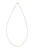 K18 Yellow Gold Long Chain Necklace Total Length 60cm L&CO 96-1215
