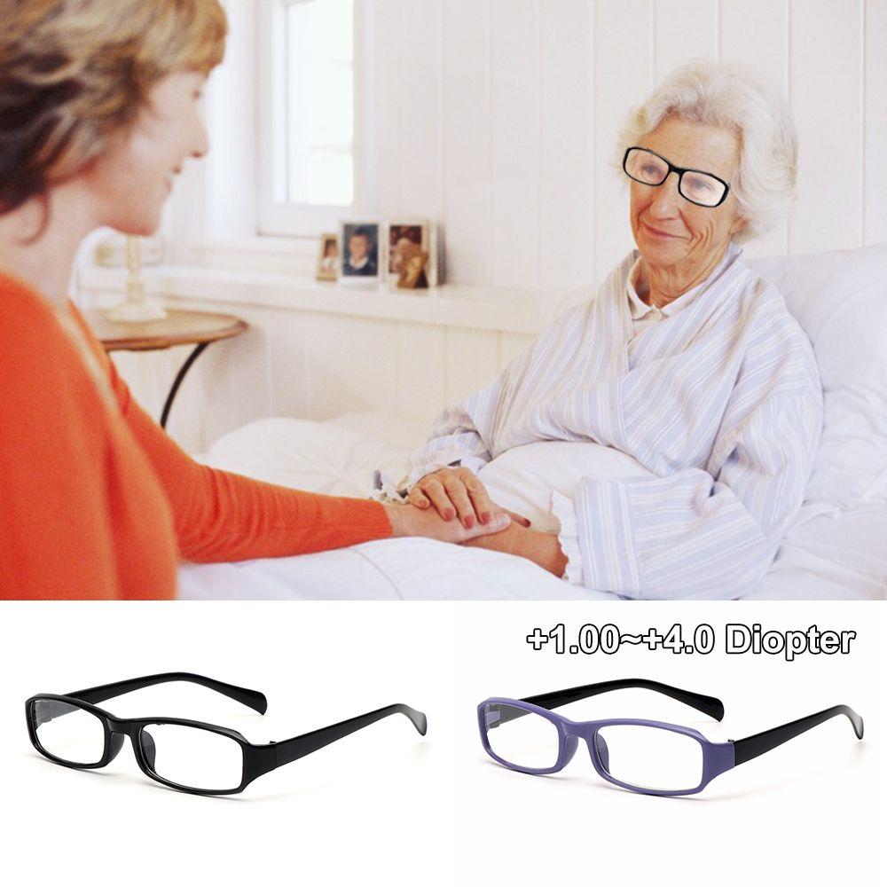 Ultra Light Resin +1.00~+4.0 Diopter Eyeglasses Presbyopia Eyewear Reading Glasses Vision Care