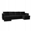 Varius BIG Corner Sofa Bed with Sleeping Containers Family Furniture Graphite