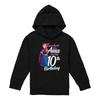 Frozen Childrens/Kids Fearless Like Anna 10th Birthday Pullover Hoodie