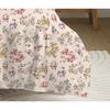 Parure de couette 3 Pièces réversible pour lit 240 x 220 cm "Tanya Multicolore" Coton Pur