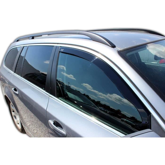J&J AUTOMOTIVE | Heko Deflecteurs d'air Déflecteurs de Vent Pour Bmw E60 / E61 2004-2010