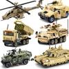 Военный Бронированный Hummer Танк Stryker Автомобиль Армии США России Современная Война Солдат Оружие Модель Строительные Блоки Кирпич Дети Детские Игрушки