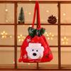 Bag Snowman Gifts Stockings Candy Bags Wrapping Pouch Xmas Drawstring Bags Christmas Gift Bag