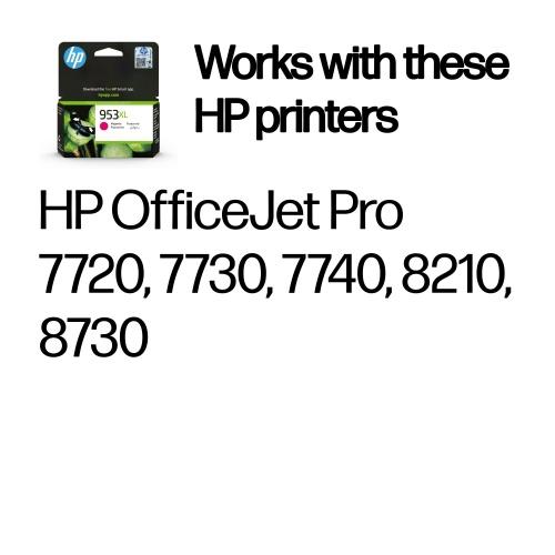 Hp 953Xl (F6U17Ae) Ink Cartridge, Magenta