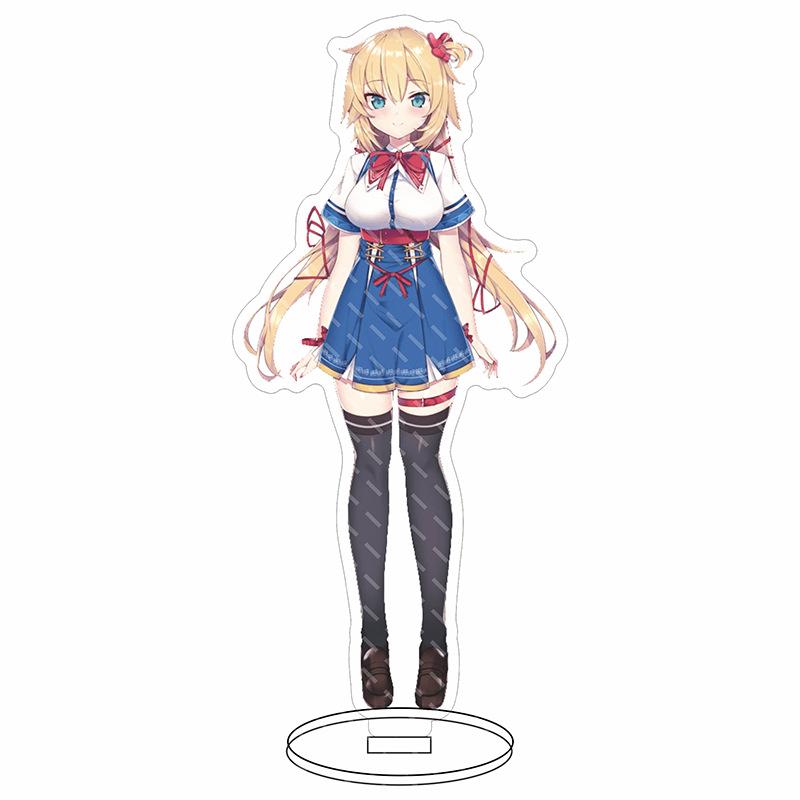 Hololive аниме персонаж новая модель двусторонняя акриловая подставка высокого разрешения модель милый декор стола подарок на день рождения, Рождество, хит продаж