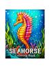 Книга Seahorse Coloring Book : 50 Cute Seahorses Images for Stress Relief and Relaxation