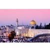 Полный круглый дрель 5D DIY Алмазная картина Иерусалим Городской пейзаж Вышивка Крестом