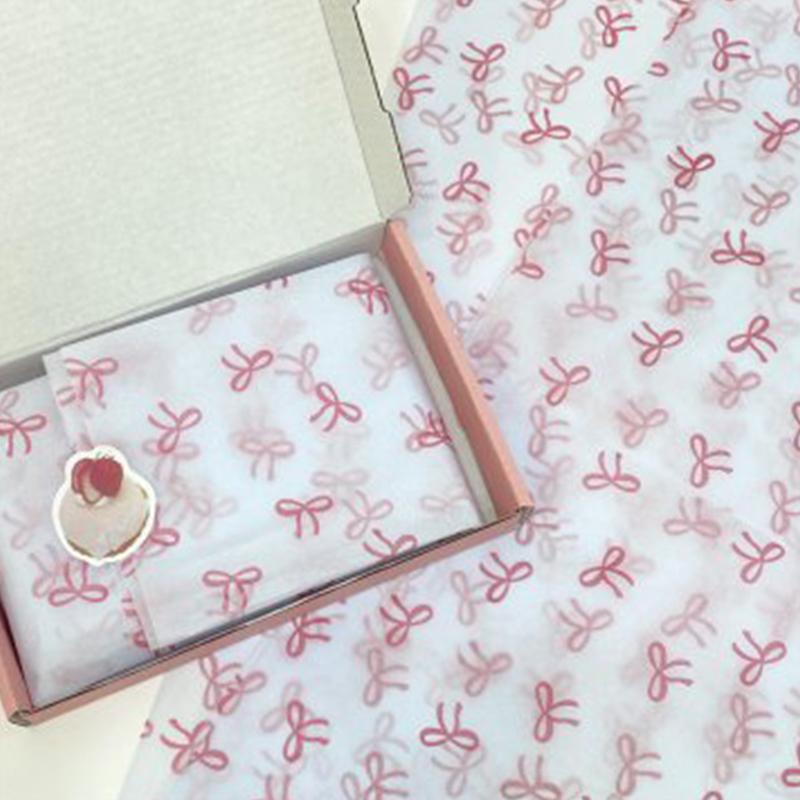 10Pcs Bowknot Sydney Paper Hand-Kneaded Paper Cotton Paper Bouquet Flower Wrapping Paper Flower Wrapping Paper Cake Baking Gift