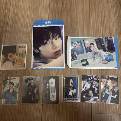 [Б/У] Stray Kids Ien Sauna Runtray, Торговые карточки, Бонус от TSUTAYA Цветная бумага