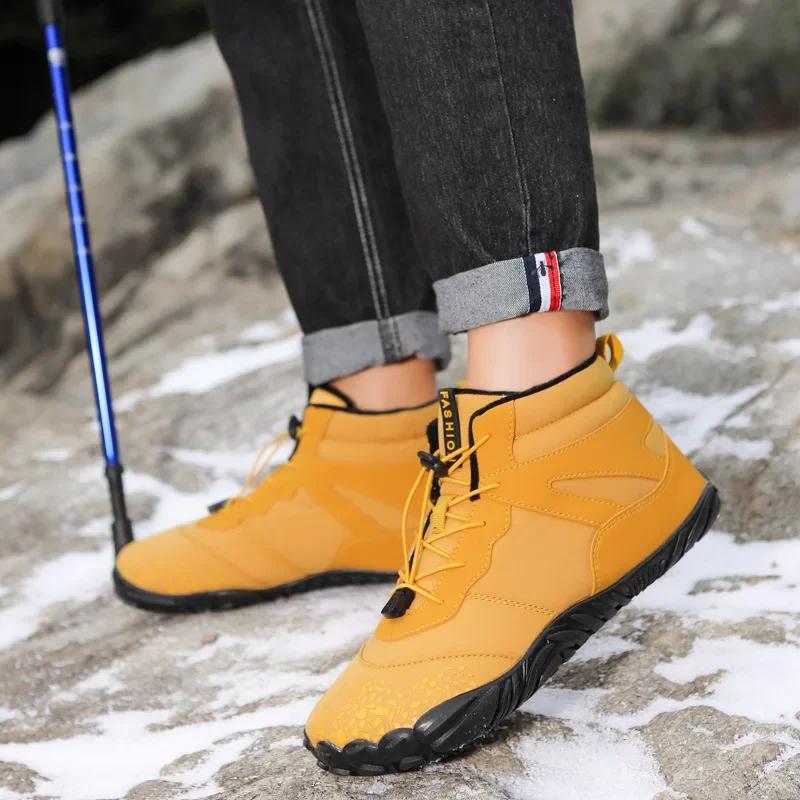 Bocanci de Alpinism în Aer Liber pentru Bărbați Femei Cupluri Toamnă Iarnă Anti-Alunecare Durabili Confortabili Zăpadă Moi Camping Sport Casual Pantofi