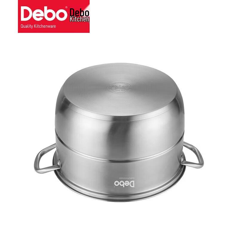 Двухъярусная пароварка Debo из нержавеющей стали 304
