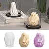Steric Ghost Candle Mold Silica Gel Halloween DIY Mold Aromatic Candle Candle Mold  Halloween Party