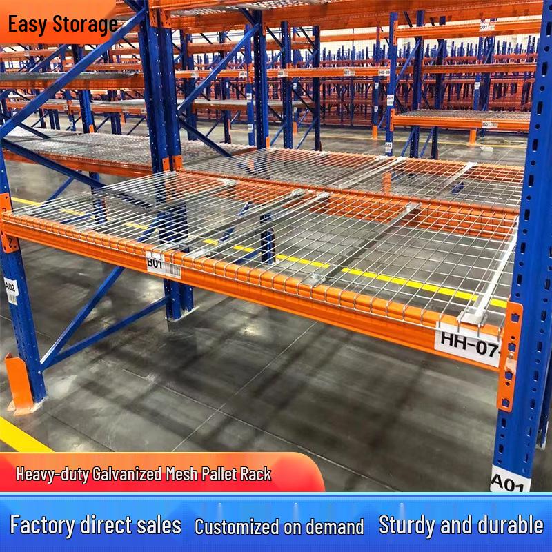 Heavy Duty Galvanized Steel Mesh Pallet Grid Panel