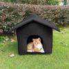 Outdoor Cat House Outdoor Cat House Weatherproof Indoor Dog House Thickened Weatherproof Tent Winter Warm Stray Cats Shelter