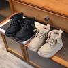 Autumn Winter Kids Boots Warm Plush Boys Toddler Girls Boots Fashion Clith Children Casual Shoe