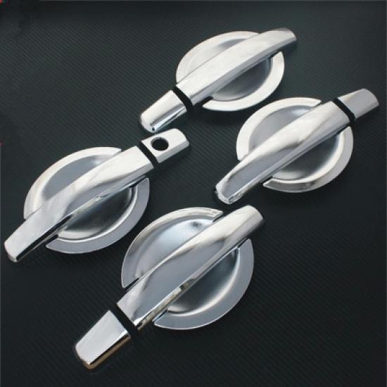 Для Mitsubishi Outlander Lancer ASX 2008-2018 новая хромированная крышка дверной ручки Стайлинг