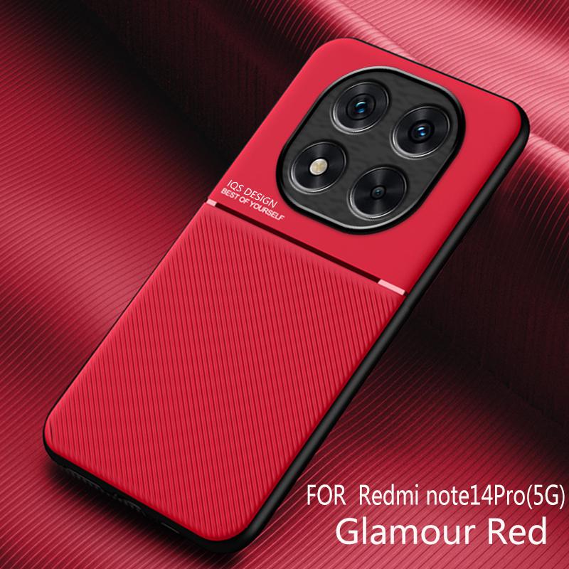 Для Redmi Note14 Pro Plus 5G чехол автомобильный магнитный кожаный чехол для Redmy Note14Pro 5G 4G Note 14 Pro+ TPU мягкие чехлы для телефонов