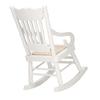 1:12 Dollhouse Miniature Furniture Wooden Rocking Chair for Dolls House Accessories Decor Toys