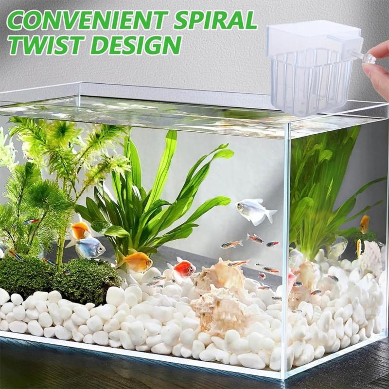 12Pieces Transparent Wall Mount Planter Cup Water Plant Holder For Fishtanks Greenery And Aquascaping Scene Decors