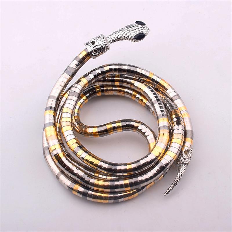Snake Shape Fashion Necklace Punk Cool Multi-layer Snake Necklaces