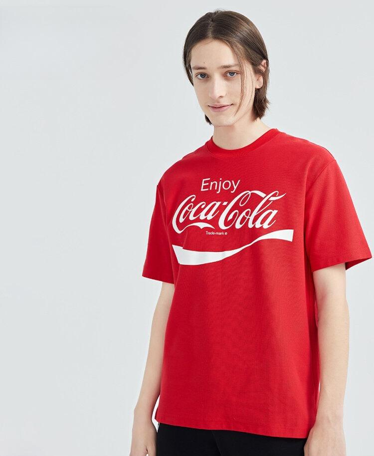 Модная Футболка с Градиентным Логотипом Cola, Повседневная, Люксовый Бренд, Мужская и Женская