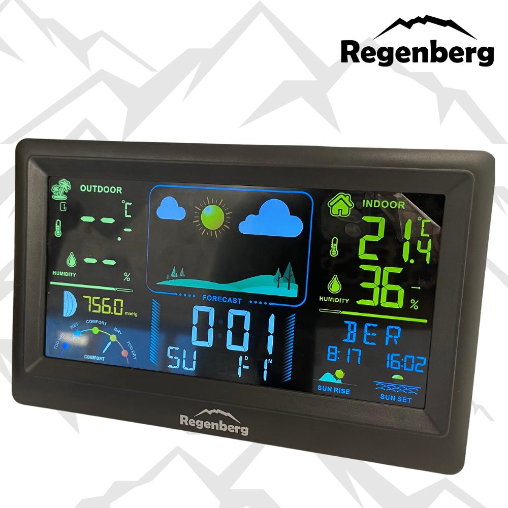 Wireless weather station gift weather forecaster smart alarm clock