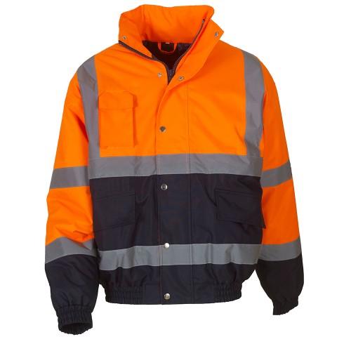 Yoko Mens Bomber Two Tone Jacket