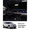 Windshield Sun Shade for 2020-2025 Ford Explorer Accessories Custom Fit Car Front Sunshade Foldable Window Sun Visor Protector