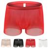 Мужские боксеры, мягкое сексуальное дышащее модное нижнее белье, впитывающее влагу нижнее белье
