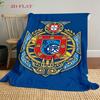 Royal Emblem Heritage blanket sofa blanket blanket Outdoor plush blanket Christmas gifts Nap Blanket