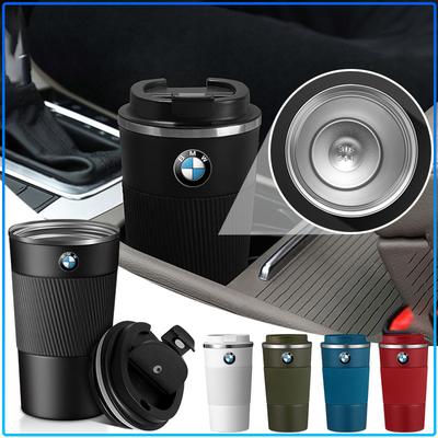 Для E60 E46 E39 E38 E90 E36 F30 E30 E31 E34 E92 E91 E70 X1 X5 X3 X6 1 шт. Нержавеющая сталь Эмблемы Кофейная термобутылка Термокружка Автоаксессуары
