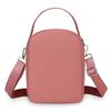 Lightweight Nylon Women's Crossbody Bag Casual Mini Handbag with Multiple Zip Compartments Detachable Shoulder Strap Bag