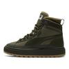 Замшевые полуботинки Casual High-Top Унисекс Кроссовки Коричнево-оливковые 380708-03