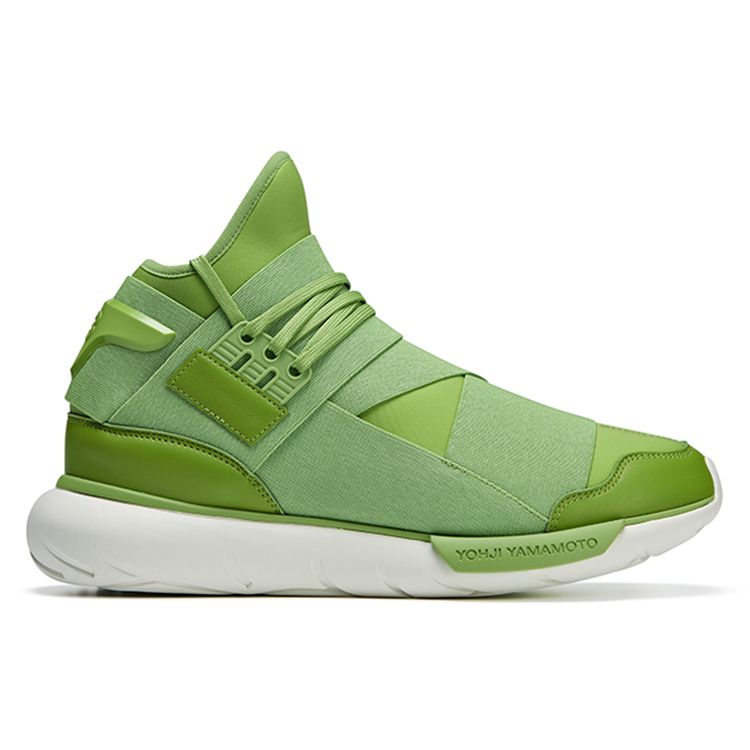 Adidas Зеленые кроссовки унисекс Y-3 Qasa High Team Rave ID2928