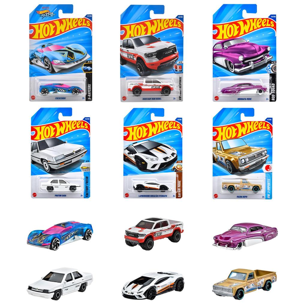Hot Wheels базовый набор автомобилей 36 автомобилей коробка распродажа игрушечный мини-автомобиль от 3 лет и старше мульти 98PC-C4982