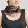 Fashion Sunscreen Veil Small Silk Scarf Neck Guard Mask Headband Motorcycle Sun Protection Head Scarf EMA