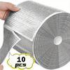 Magic Cleaning Cloth Metal Silver Wire Rags Kitchen Dish Pot Wash Dishing Cloths Towel Clean Tools