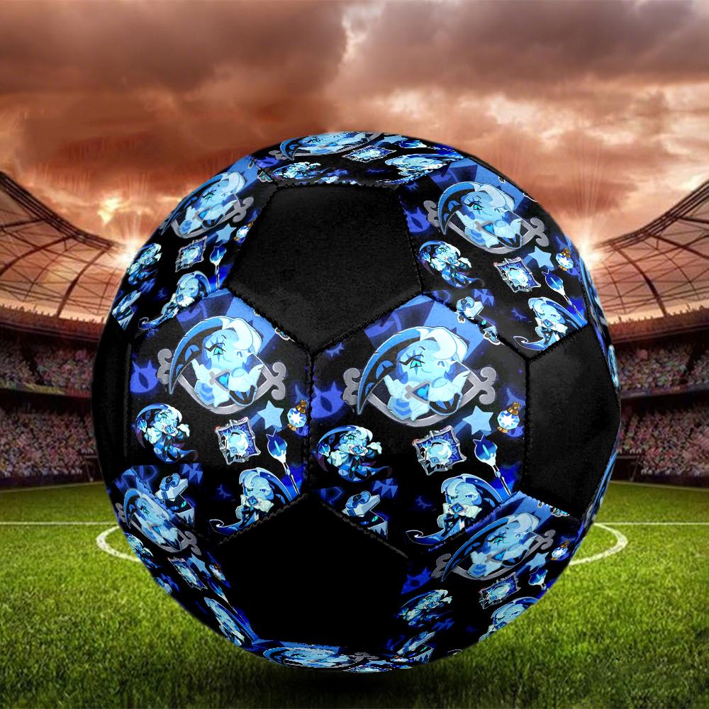 Shadow Milk Cookie Indoor Soccer Ball Colorful Machine Stitched PVC Size 5 Team Training Competition Ready Durable High-Bounce Cool Sports Gift