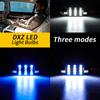 DXZ 10 шт. C5W C10W светодиодные лампы Canbus Festoon-31 мм 36 мм 39 мм 41 мм 12SMD салон автомобиля купольная лампа для чтения 12 В/24 В белый синий