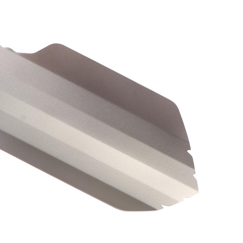 Чистый титановый ультралегкий походный совок для горшков Компактная уличная лопата для уборки какашек