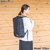 North Rucksack Bag Shuttle Daypack School Commuting Business Bag Black [The Face] [SS23]