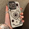 Чехол для Samsung S24 Ultra Чехол Ins Корейский Любовное Сердце Звезда Чехол для S23 S22 Plus S21 FE A15 A35 A34 A54 A33 A53 A52 A55 Крышка