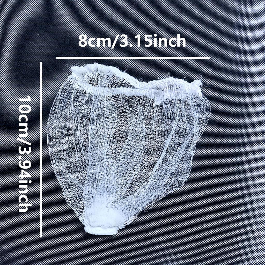 100 шт. фильтрующих сеток плюс одноразовые чистящие фильтрующие сетки для предотвращения засорения раковины