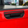 For Jeep Gladiator JT 20-25 Black Exterior Rear Door Tailgate Handle Cover Trim
